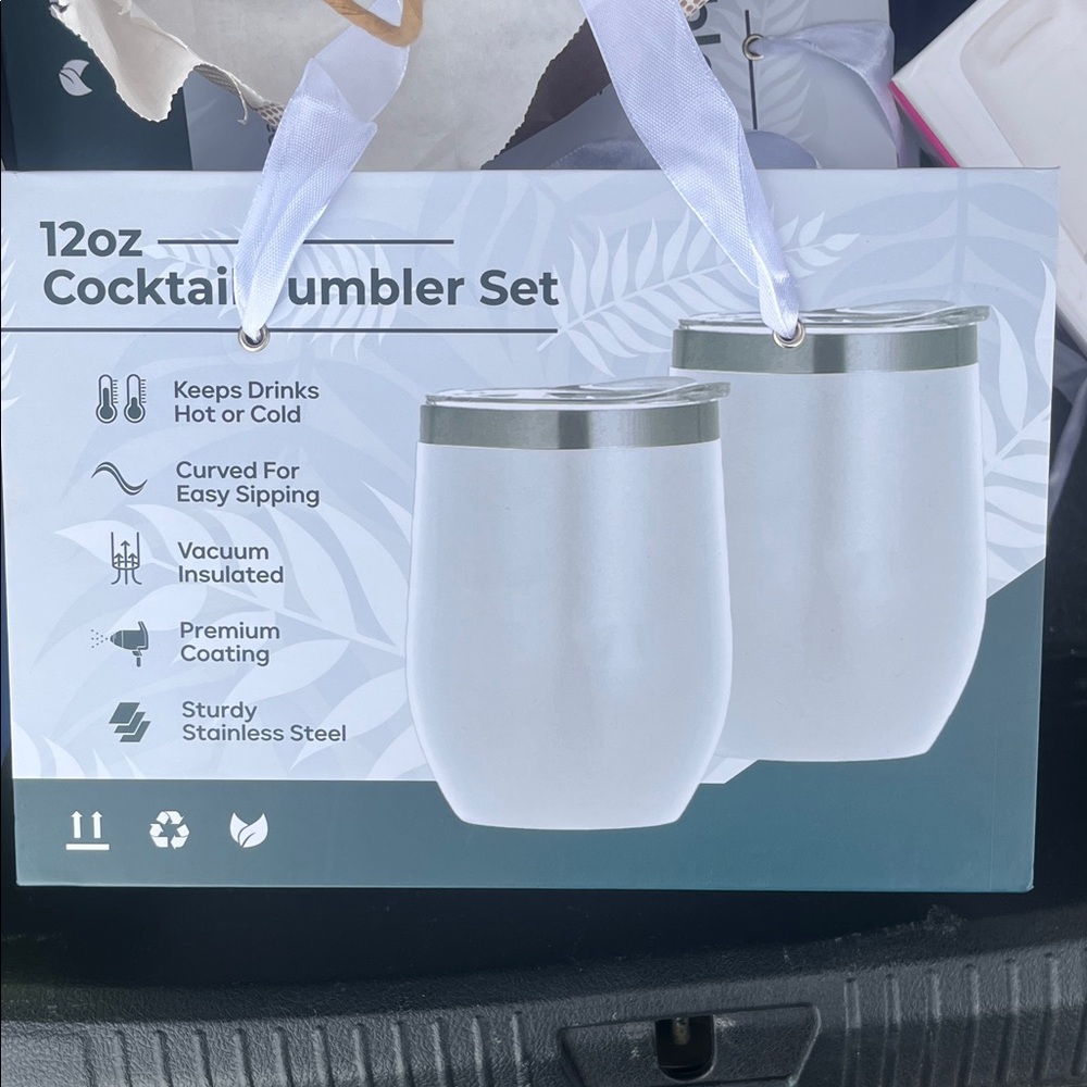 Stainless Steel Cocktail Tumbler Set